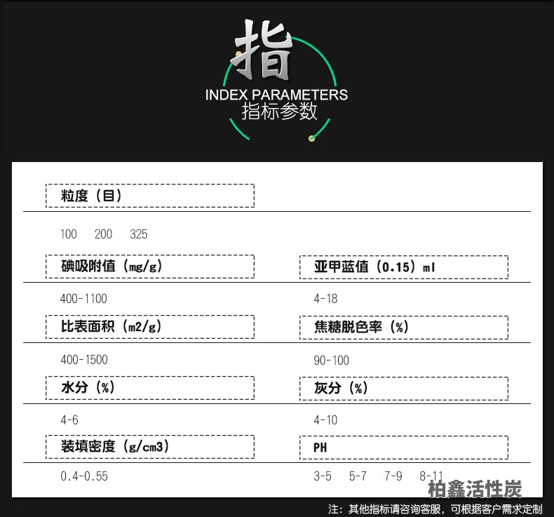 木質(zhì)粉狀活性炭