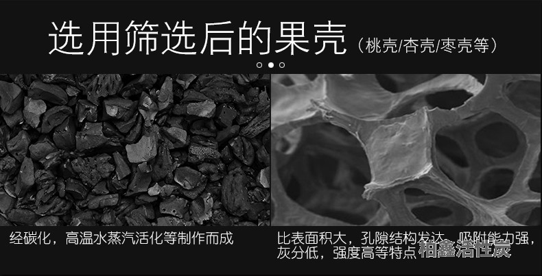 催化劑載體果殼活性炭